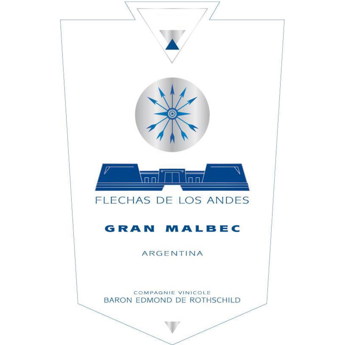 Flechas De Los Andes Gran Malbec (OU Kosher) 2015 Front Label
