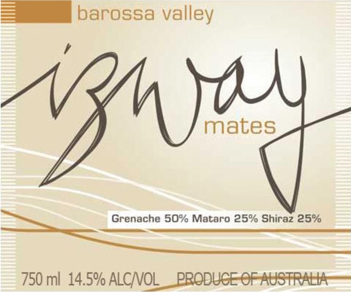 Izway Wines Mates 2006 Front Label