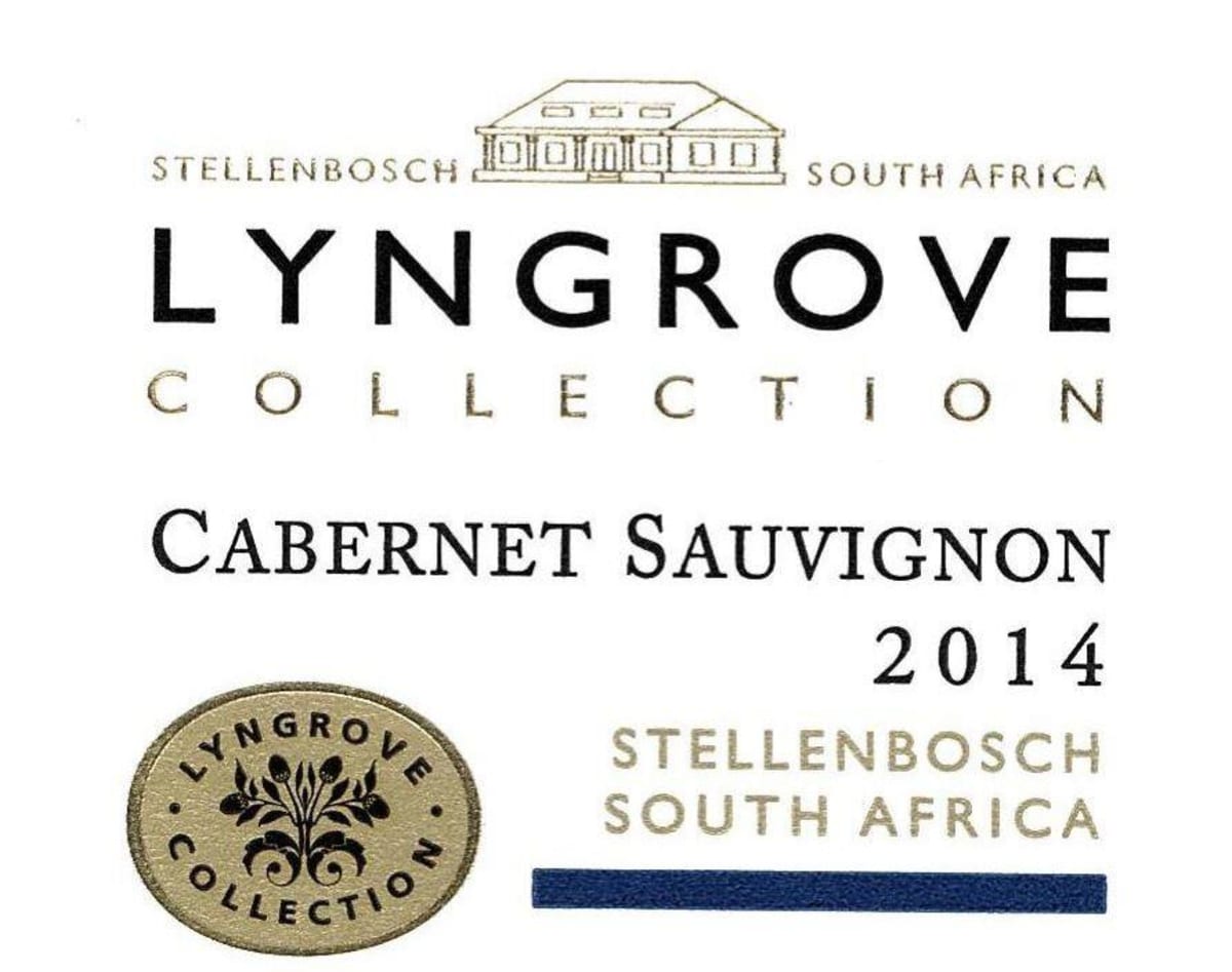 Lyngrove Wines Collection Cabernet Sauvignon 2014 Front Label