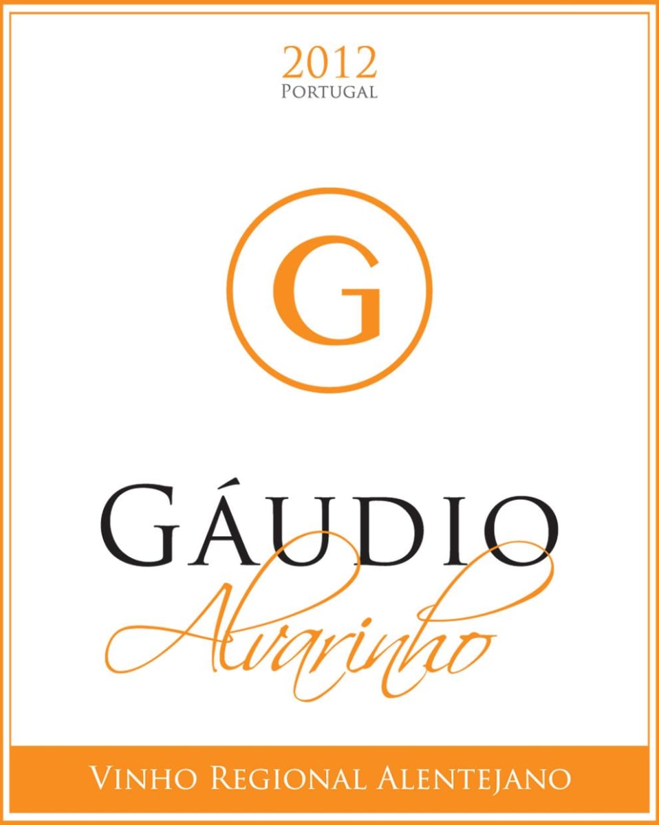 Ribafreixo Wines Gaudio Alvarinho 2012 Front Label