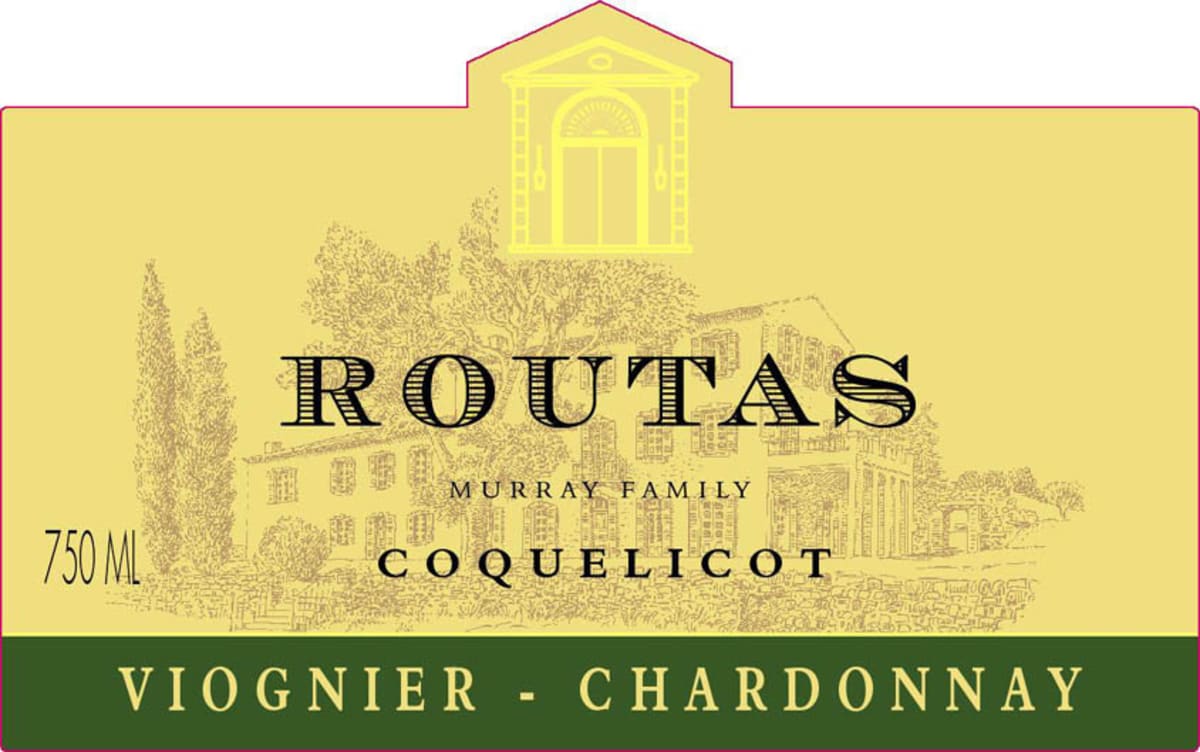 Chateau Routas Coquelicot Viognier-Chardonnay 2009 Front Label