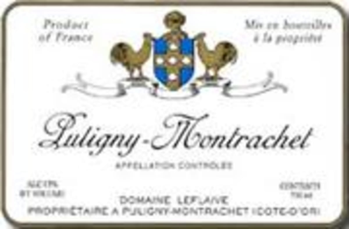 Domaine Leflaive Puligny-Montrachet 1999 Front Label