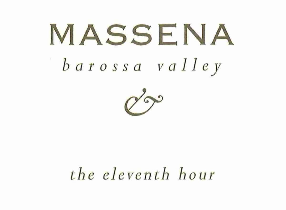 Massena The Eleventh Hour Shiraz 2010 Front Label