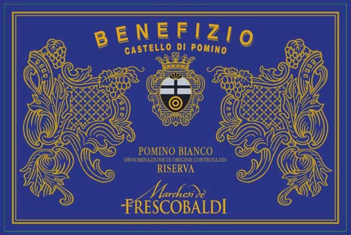 Frescobaldi Pomino Benefizio Chardonnay 2012 Front Label