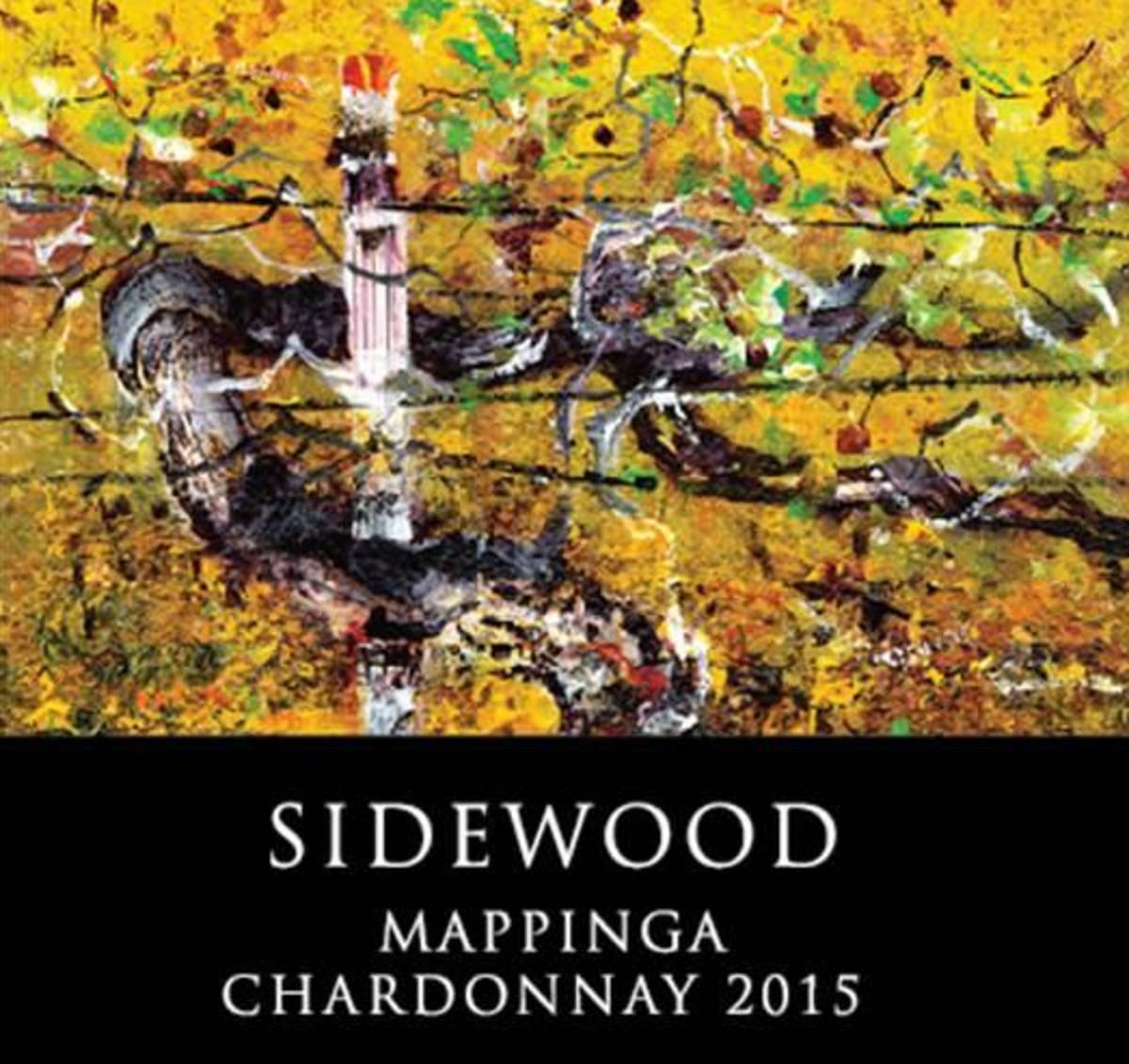 Sidewood Mappinga Chardonnay 2015 Front Label