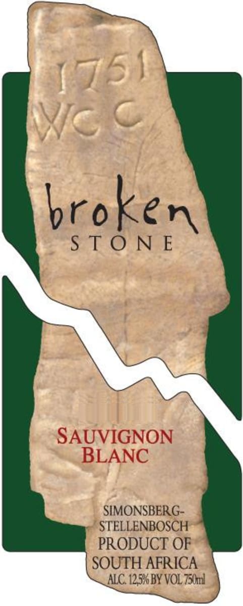 Slaley Broken Stone Sauvignon Blanc 2009 Front Label