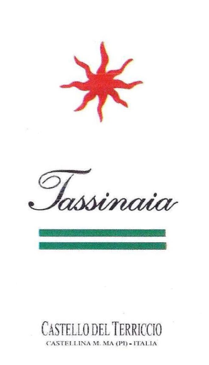 Castello del Terriccio Toscana Tassinaia 2007 Front Label