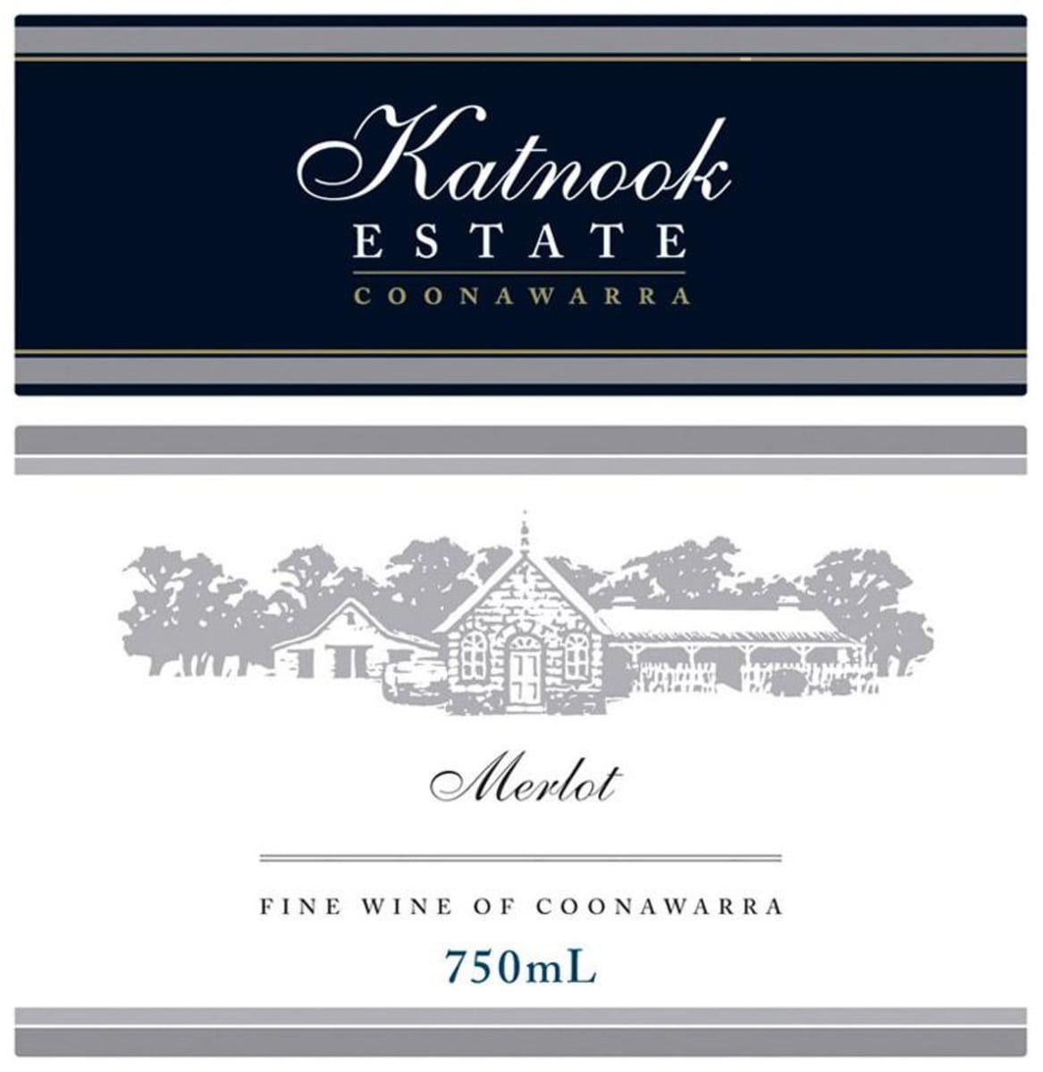 Katnook Estate Merlot 2009 Front Label