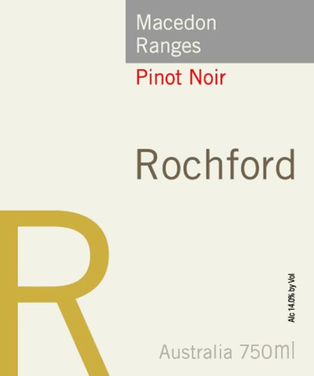 Rochford Winery Macedon Ranges Pinot Noir 2007 Front Label