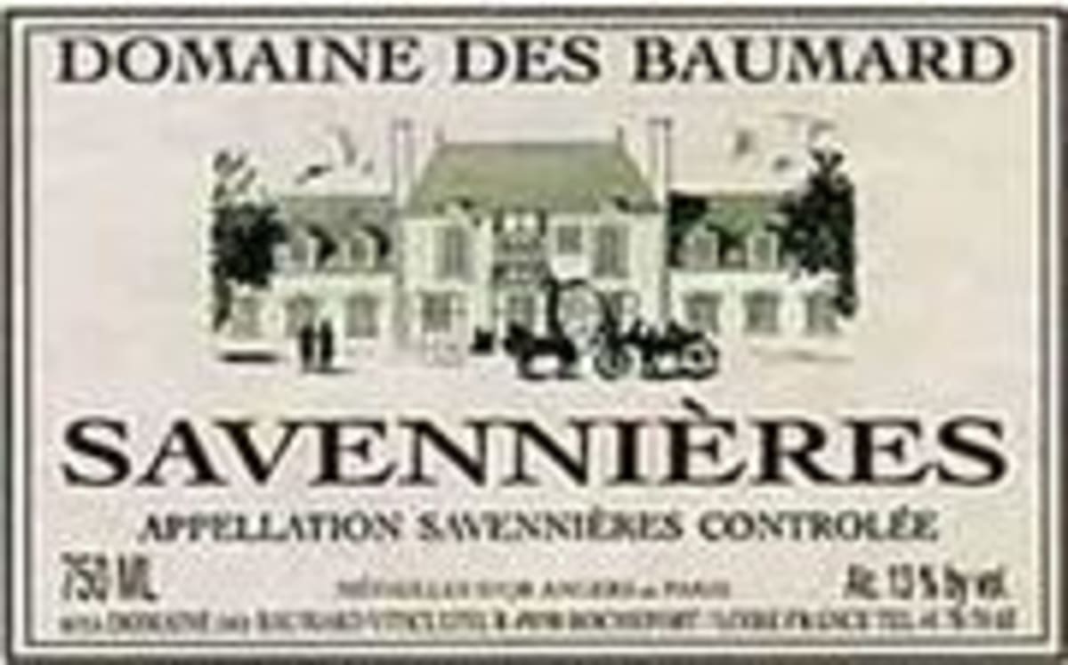 Domaine des Baumard Savennieres 1997 Front Label