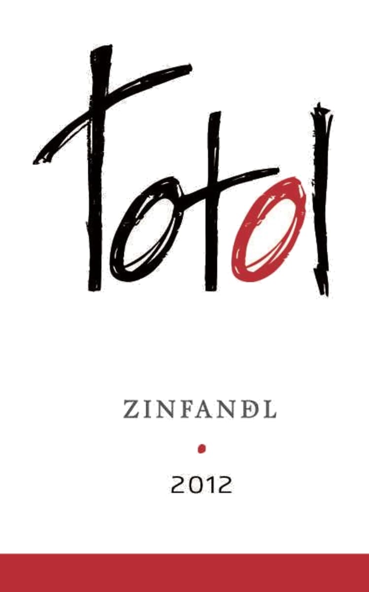 Totol Zinfandel 2012 Front Label