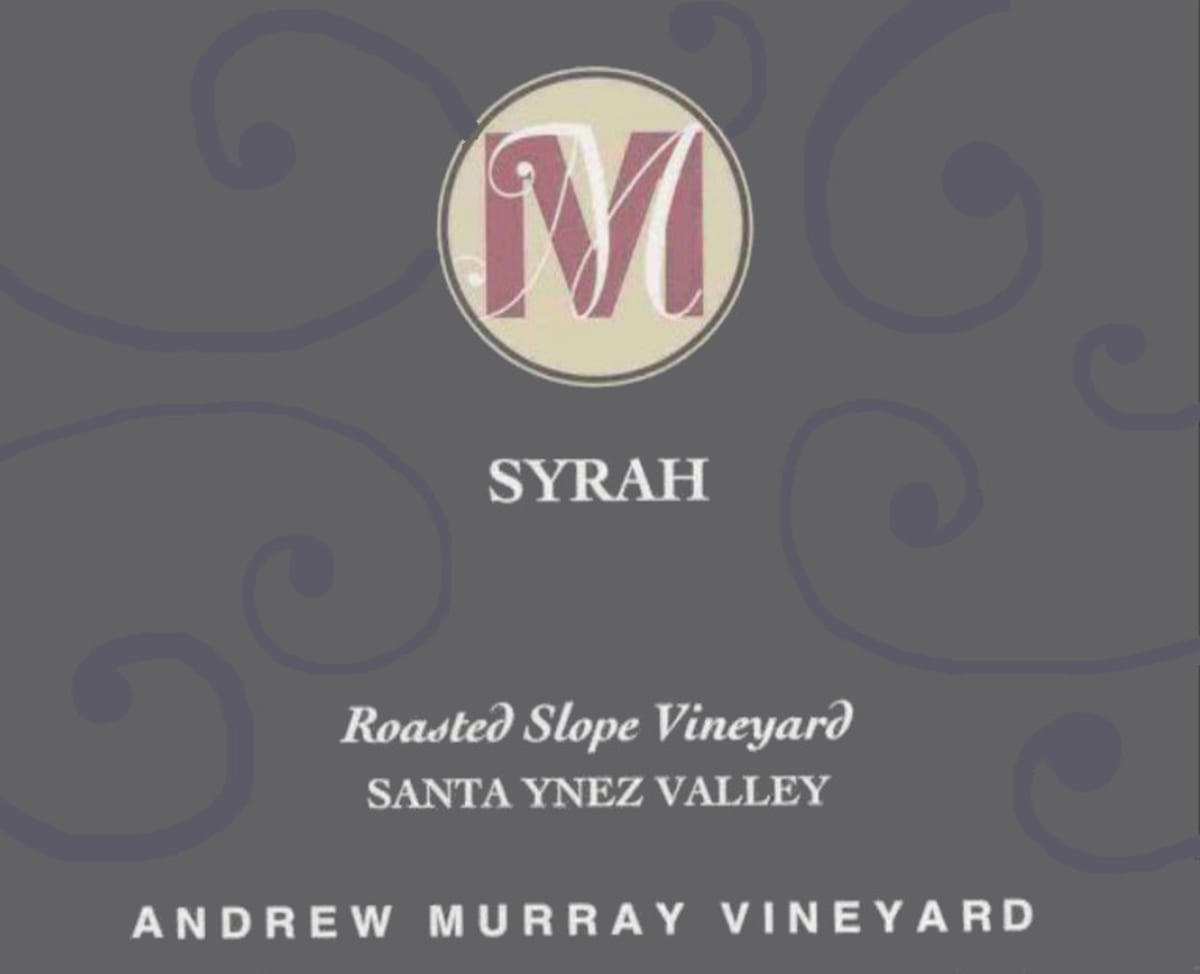 Andrew Murray Roasted Slope 2004 Front Label