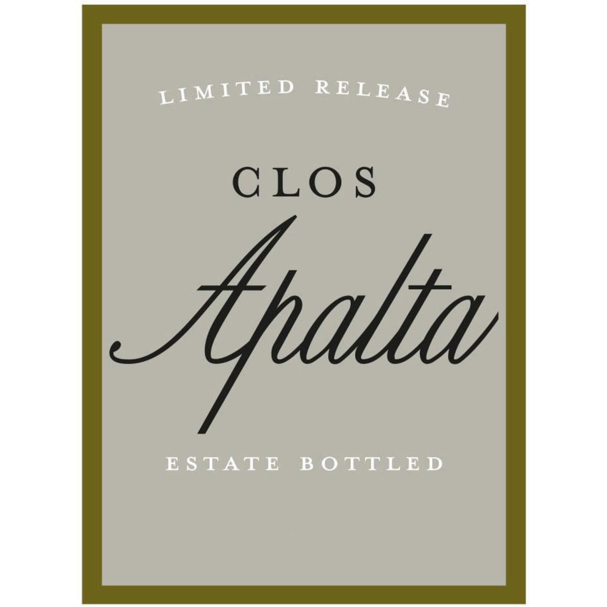 Clos Apalta  1997 Front Label