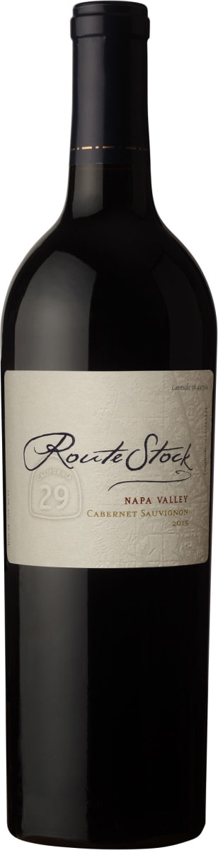 RouteStock Route 29 Cabernet Sauvignon 2015 Front Bottle Shot