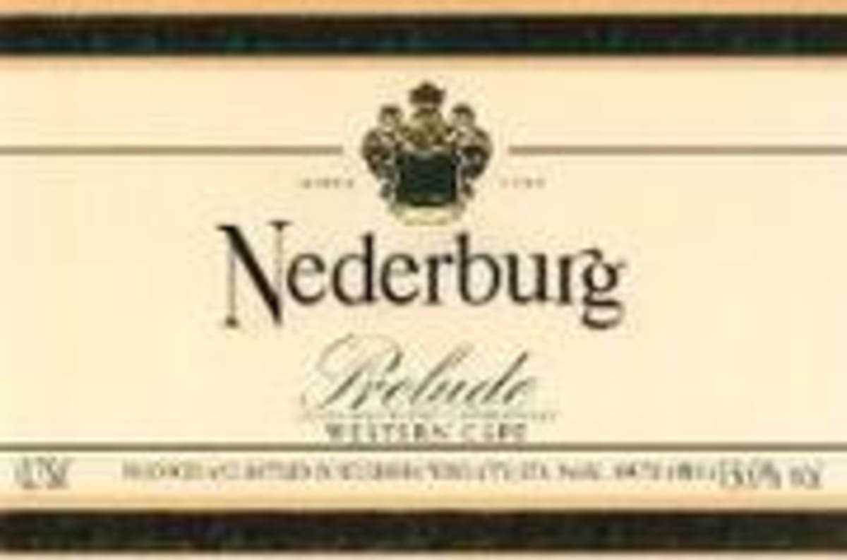 Nederburg Prelude (Sauvignon Blanc, Chardonnay) 1999 Front Label