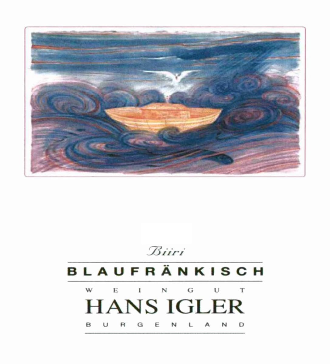 Weingut Hans Igler Biiri Blaufrankisch 2011 Front Label