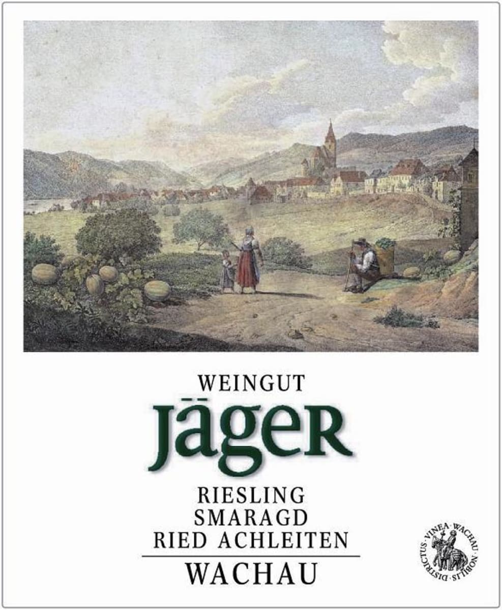 Weingut Jaeger Austria Ried Achleiten Smaragd Riesling 2010 Front Label