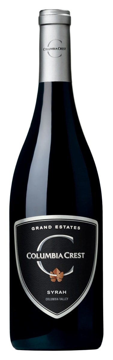 Columbia Crest Grand Estates Syrah 2016 Front Bottle Shot