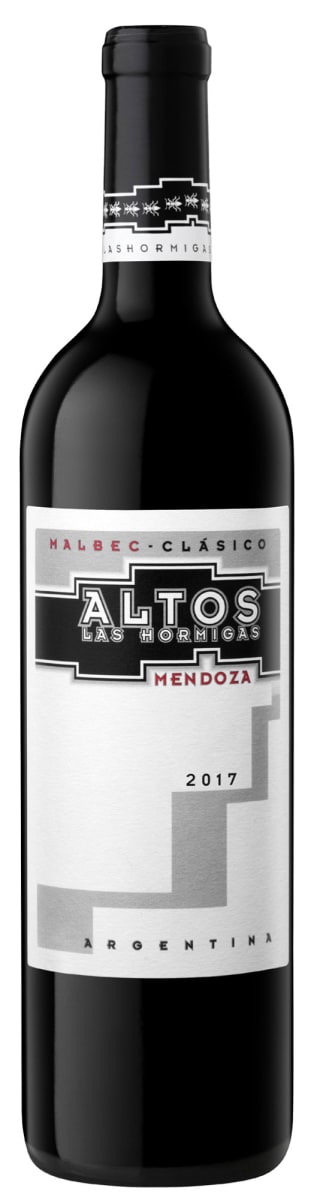 Altos las Hormigas Clasico Malbec 2017 Front Bottle Shot