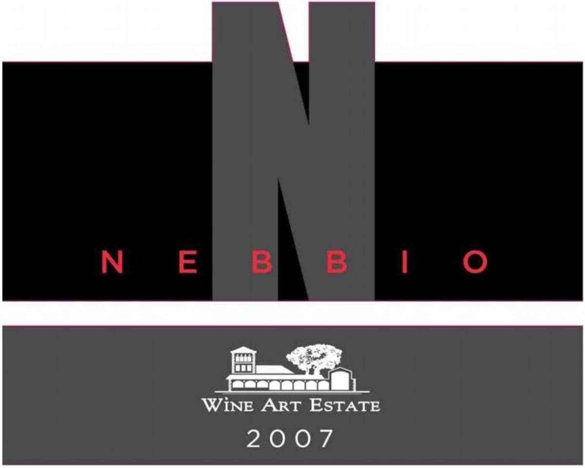 Wine Art Estate Nebbio 2007 Front Label