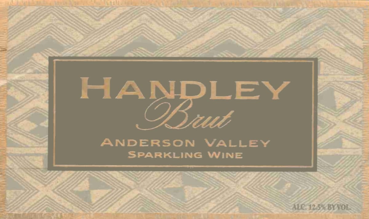Handley Brut 1998 Front Label