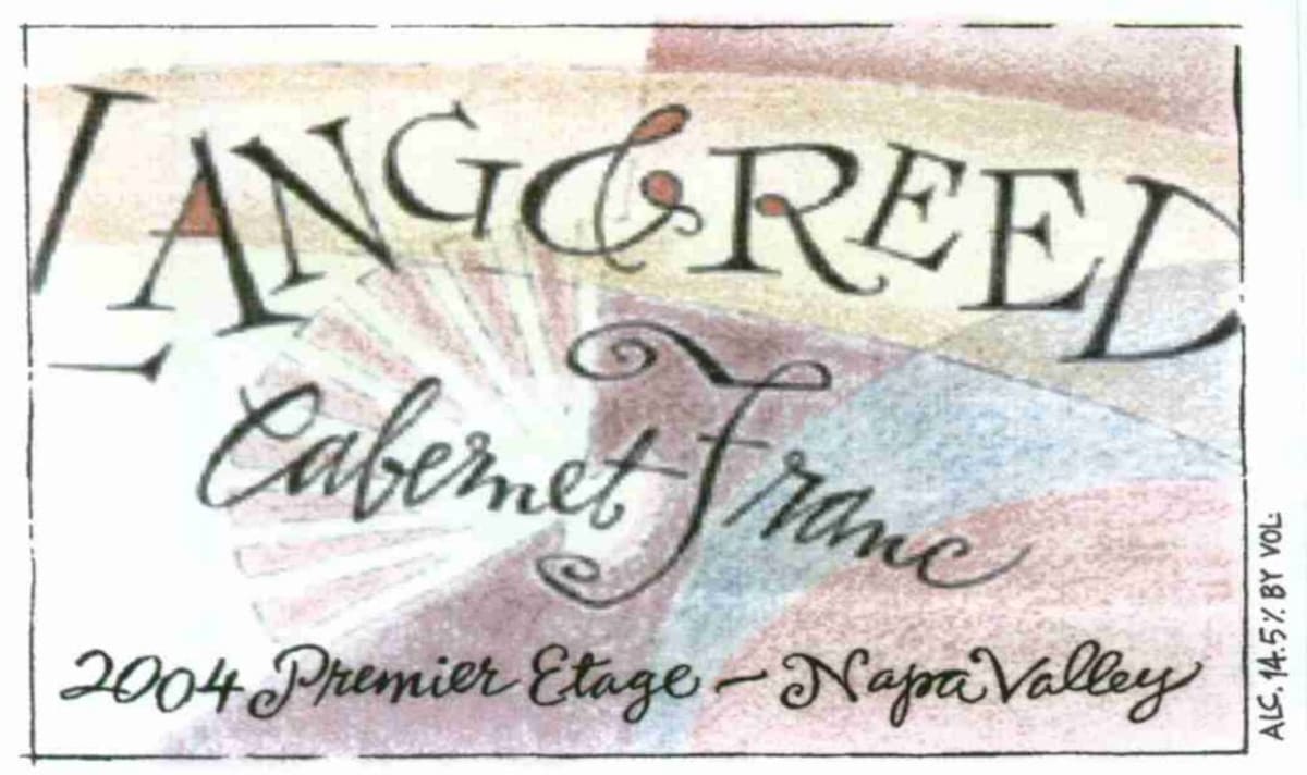 Lang & Reed Premier Etage Cabernet Franc 2004 Front Label