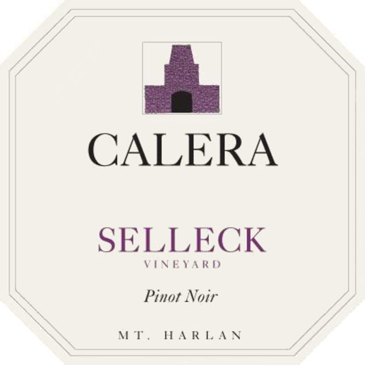 Calera Selleck Vineyard Pinot Noir 2011 Front Label