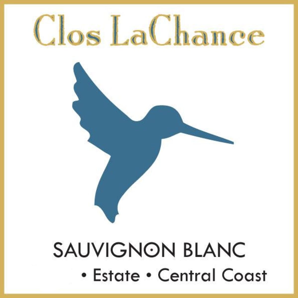Clos LaChance Sauvignon Blanc 2013 Front Label