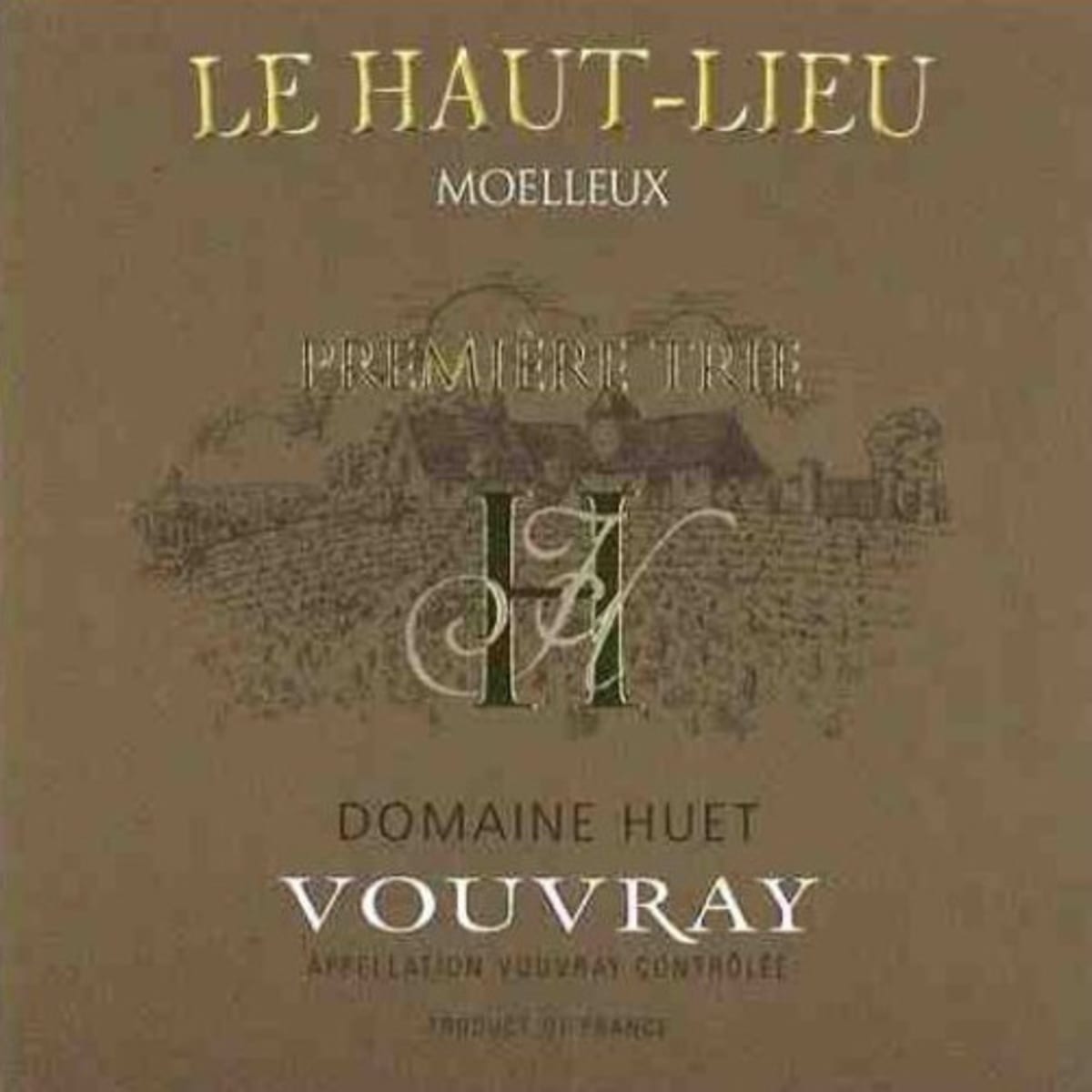 Domaine Huet Haut Lieu Moelleux Premier Trie 1993 Front Label