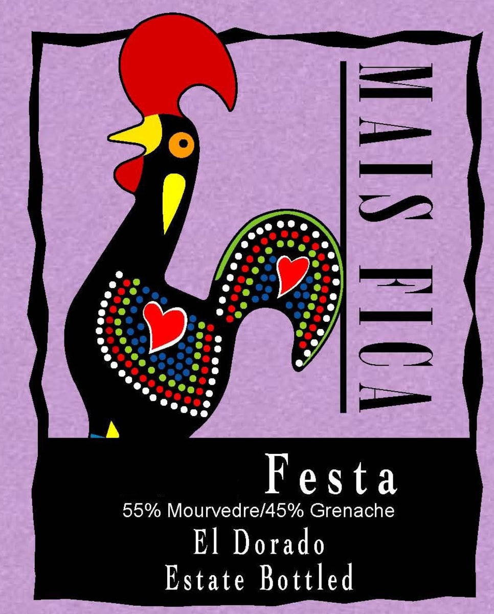 Mais Fica Winery Festa 2009 Front Label