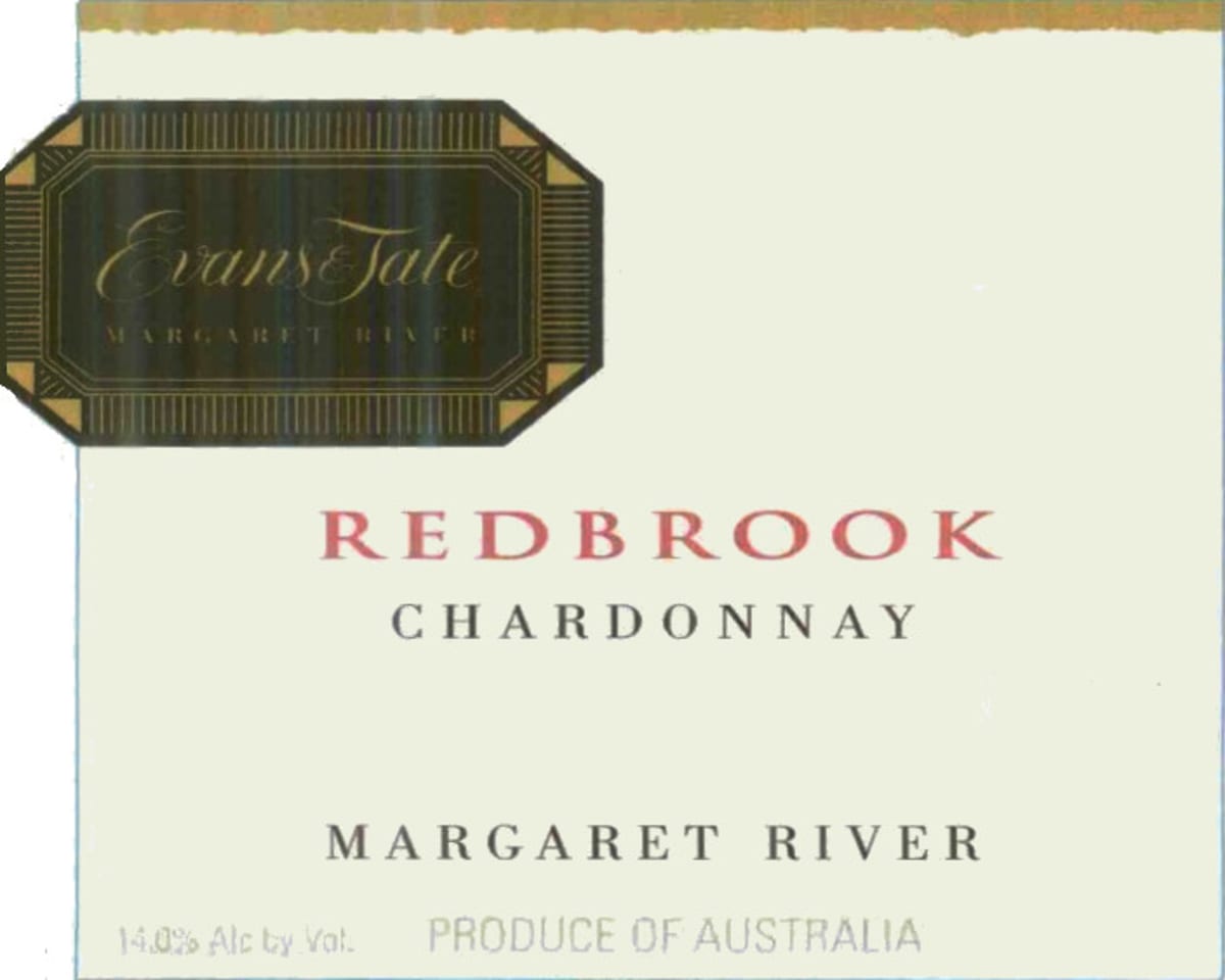 Evans & Tate Redbrook Chardonnay 2008 Front Label