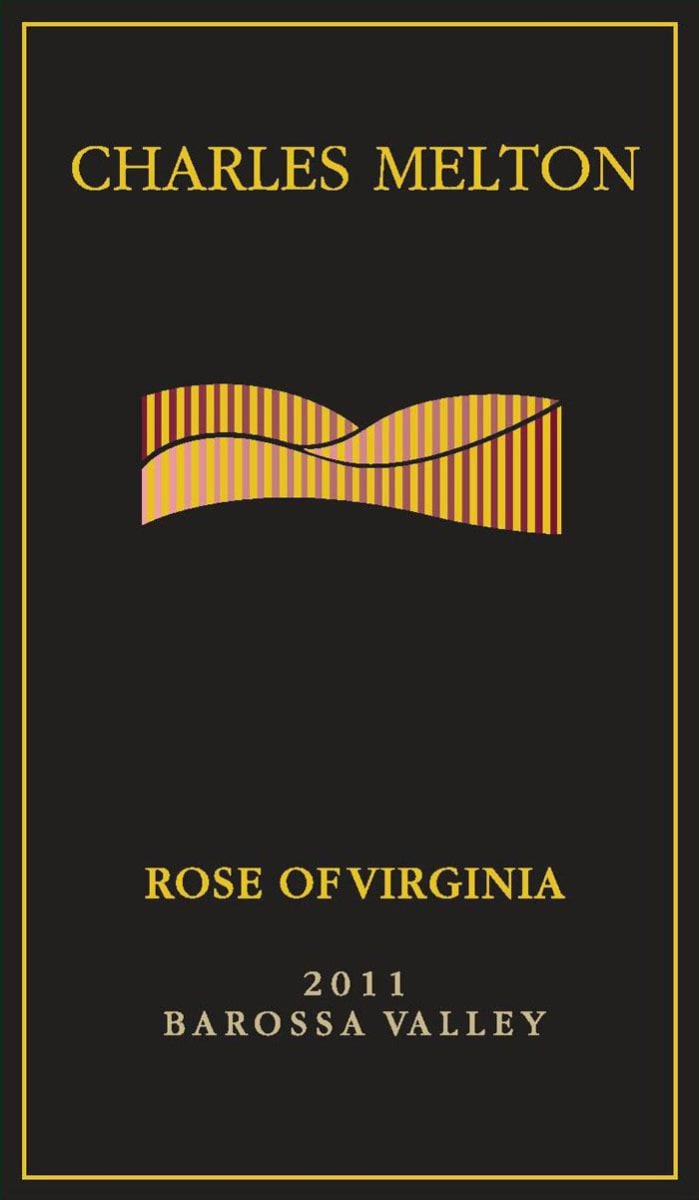 Charles Melton Barossa Valley Rose of Virginia 2011 Front Label