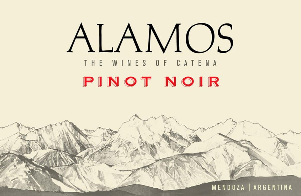Alamos Pinot Noir 2011 Front Label