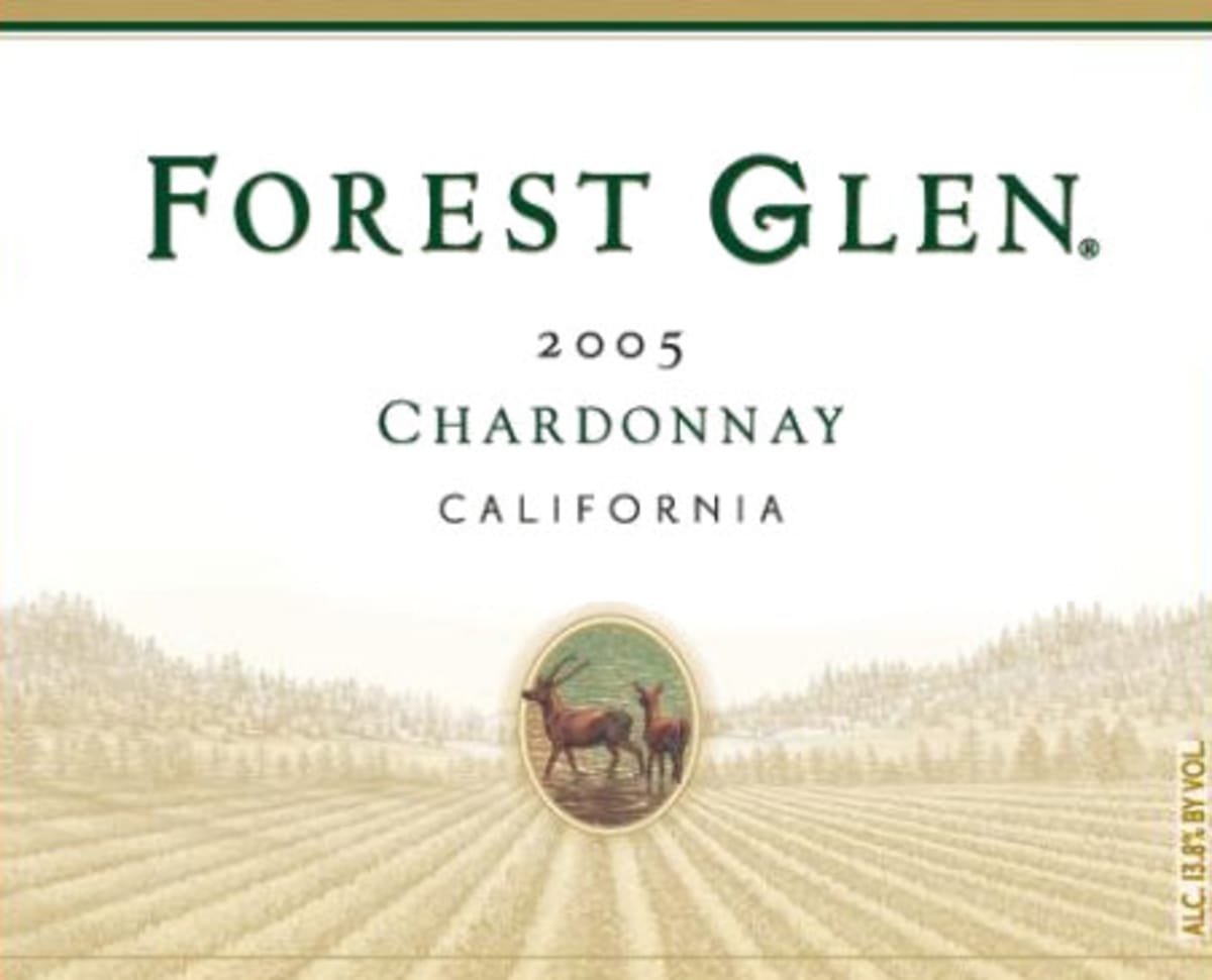 Forest Glen Chardonnay 2005  Front Label