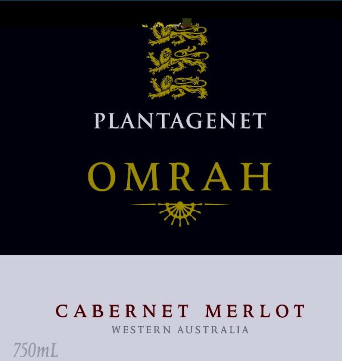 Plantagenet Omrah Range Cabernet Franc Merlot 2013 Front Label