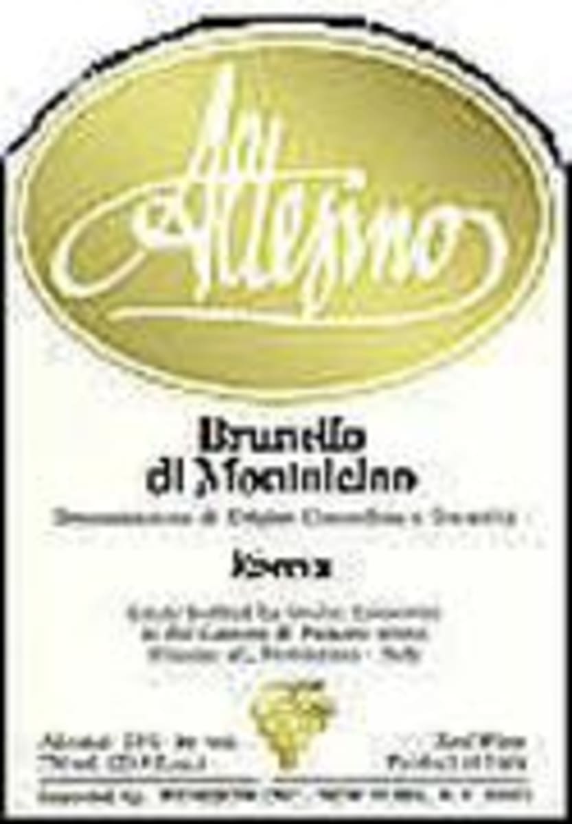 Altesino Brunello di Montalcino Riserva 1995 Front Label