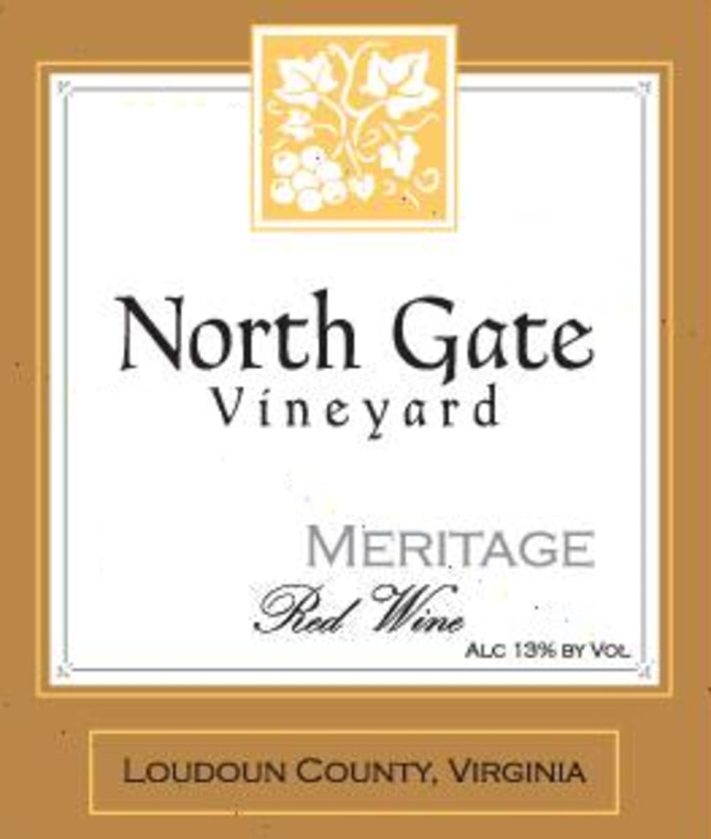 North Gate Vineyard Meritage 2013 Front Label