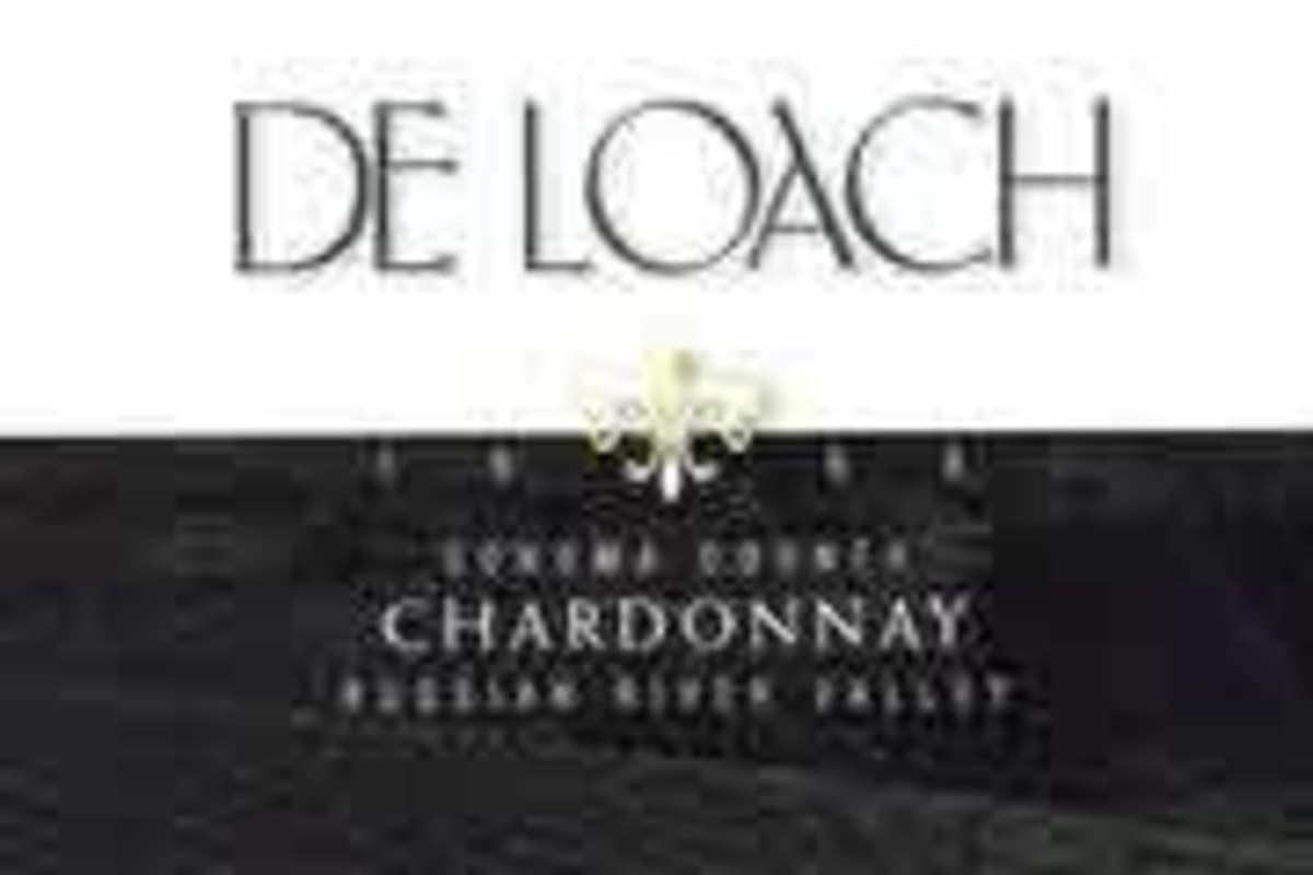 DeLoach Russian River Chardonnay (half-bottle) 1998 Front Label