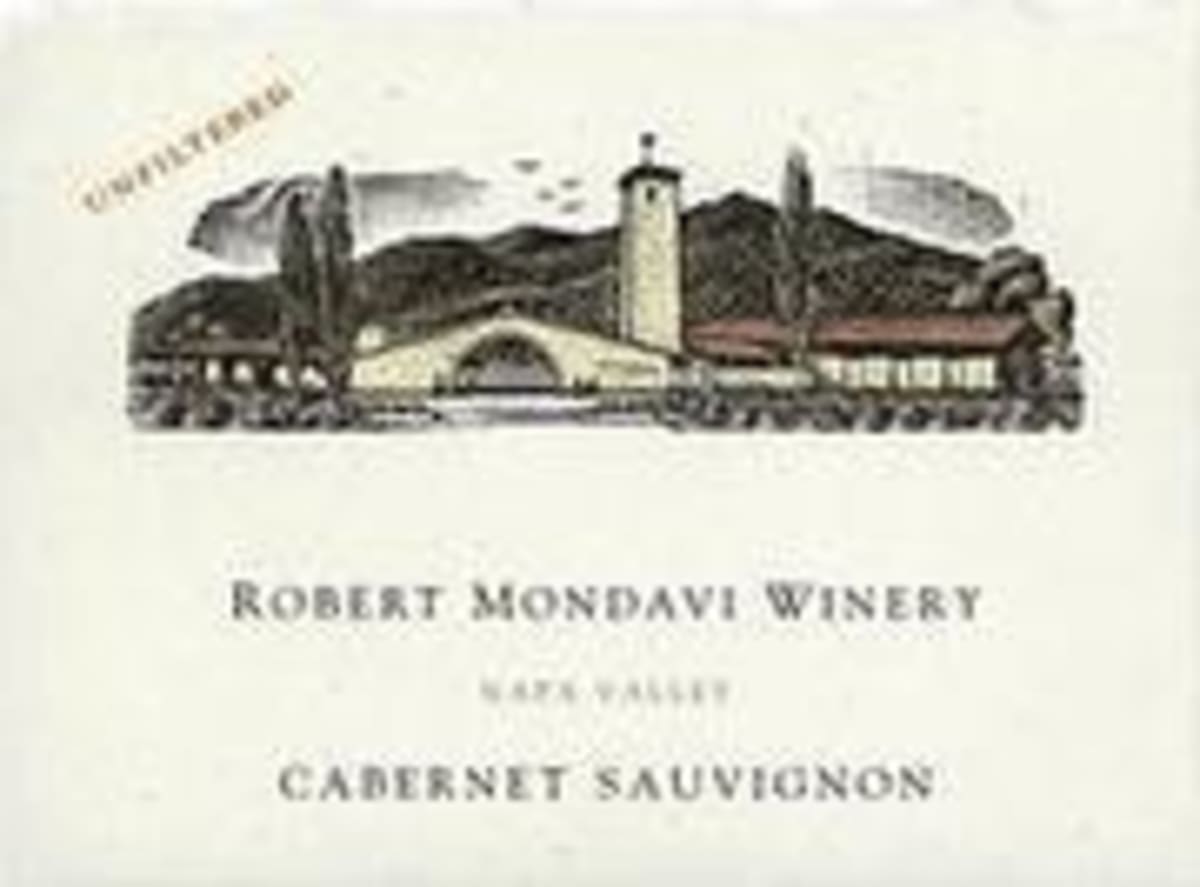 Robert Mondavi Napa Valley Cabernet Sauvignon 1999 Front Label