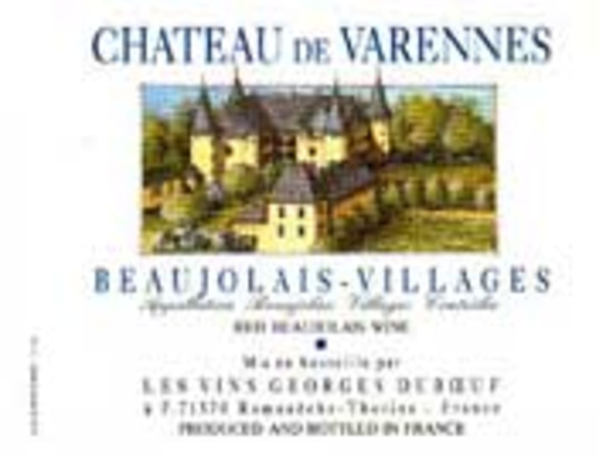 Duboeuf Varenne Beaujolais Villages 2001 Front Label