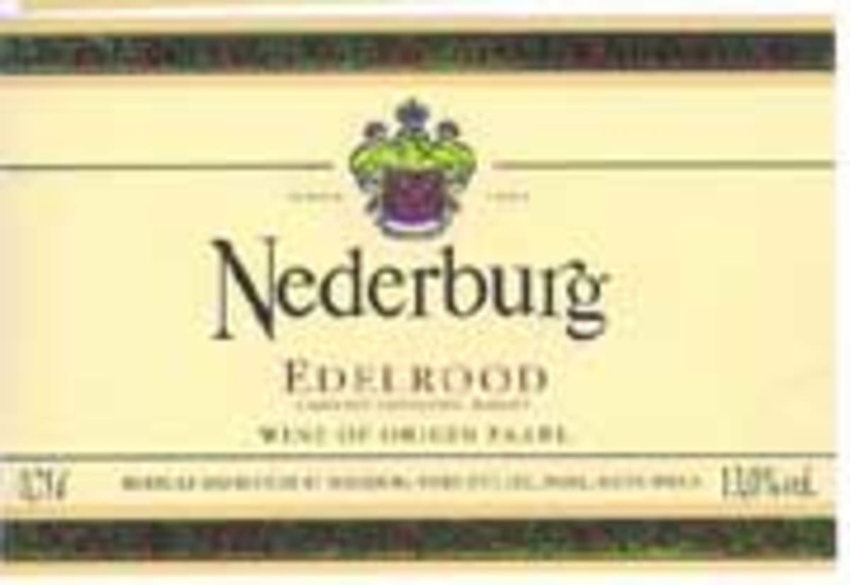 Nederburg Edelrood (Cabernet-Merlot-Shiraz) 2000 Front Label