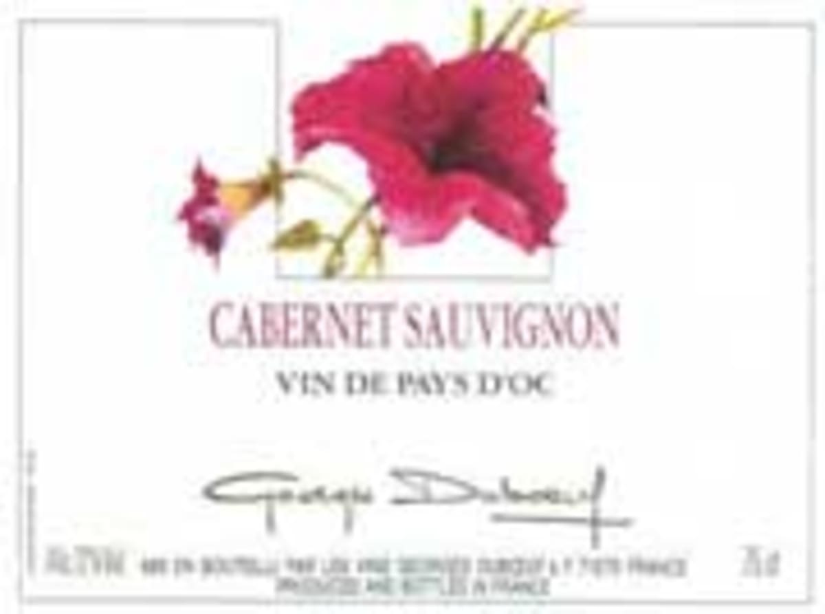 Duboeuf Cabernet Sauvignon 2001 Front Label