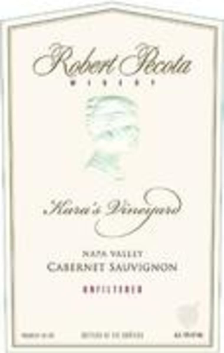 Robert Pecota Kara's Vineyard Cabernet Sauvignon 1999 Front Label