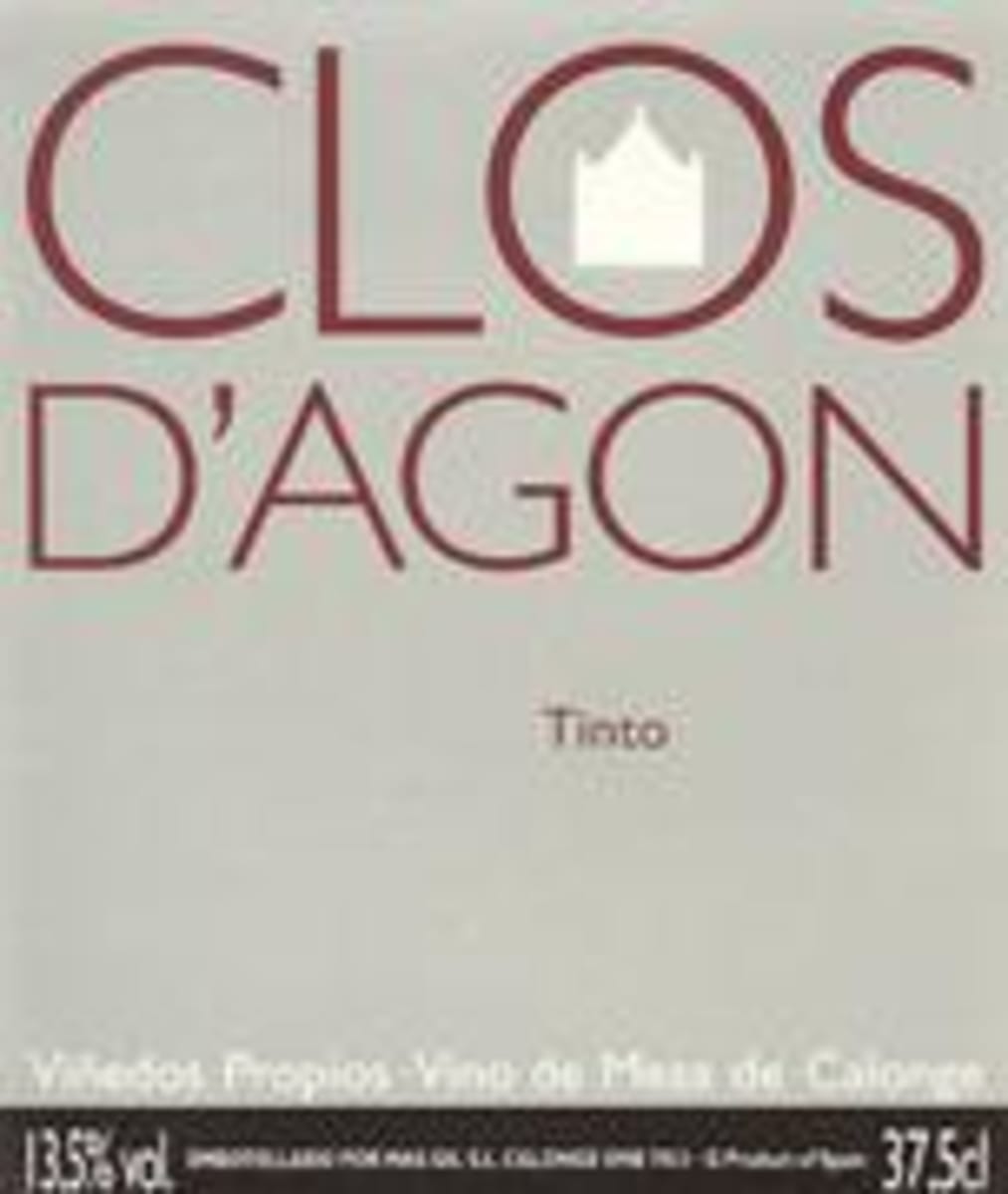 Clos d'Agon Mesa de Calonge Red Costa Brava 1999 Front Label