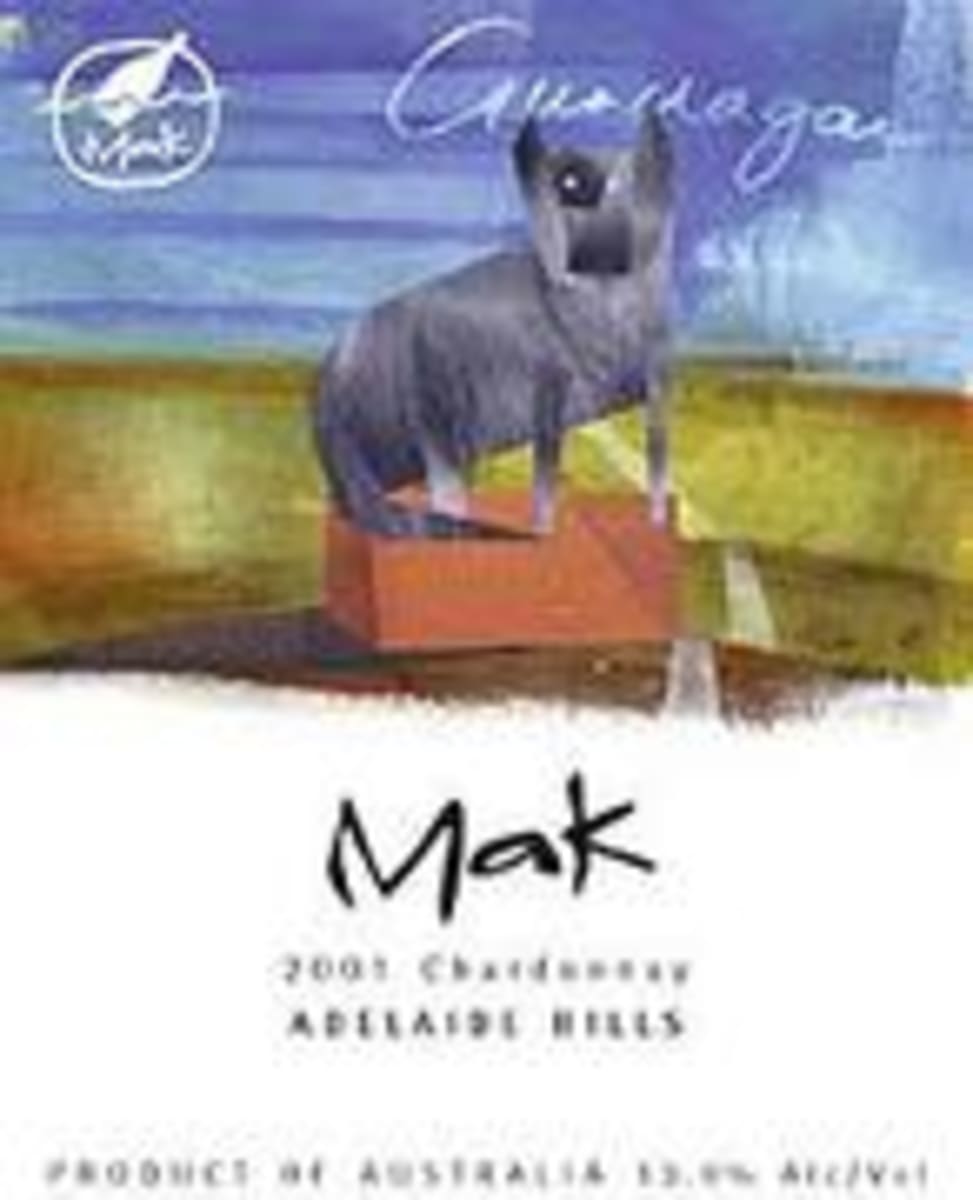 Mak Adelaide Hills Chardonnay 2002 Front Label