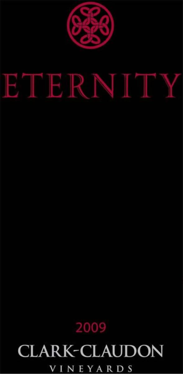 Clark-Claudon Eternity Cabernet Sauvignon 2009 Front Label