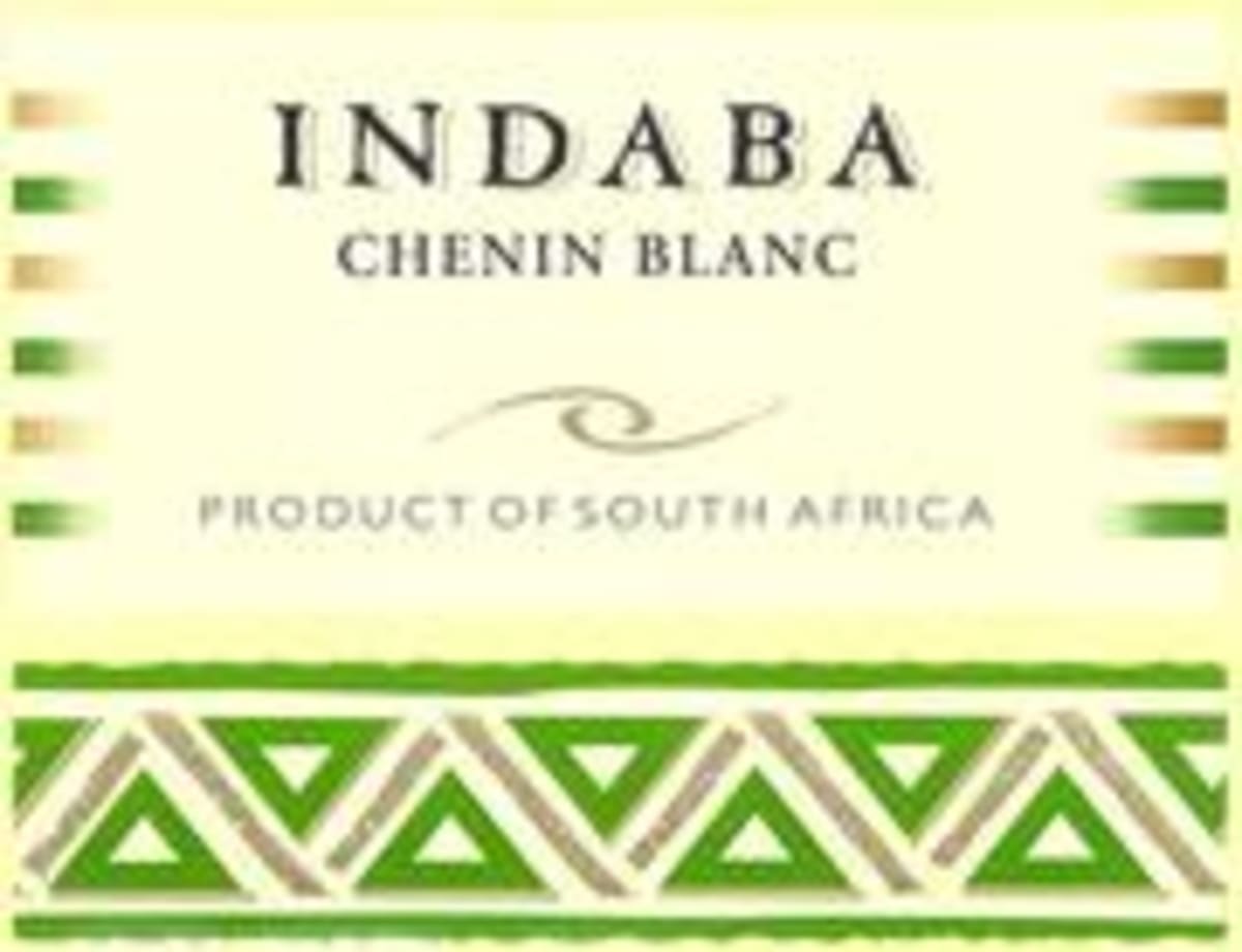 Indaba Chenin Blanc 2002 Front Label