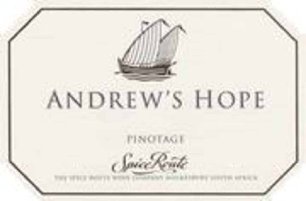 Spice Route Andrew's Hope Pinotage 2000 Front Label