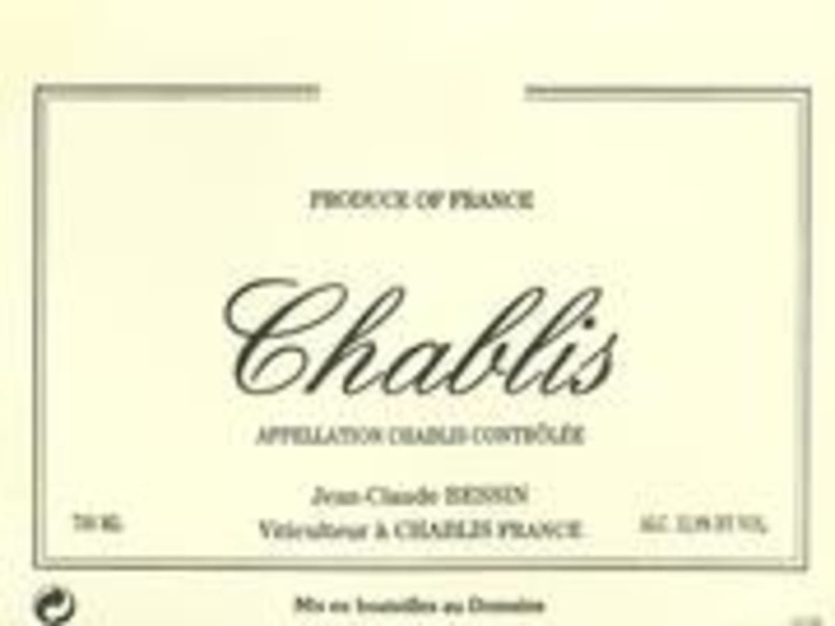 Jean-Claude Bessin Chablis 2000 Front Label