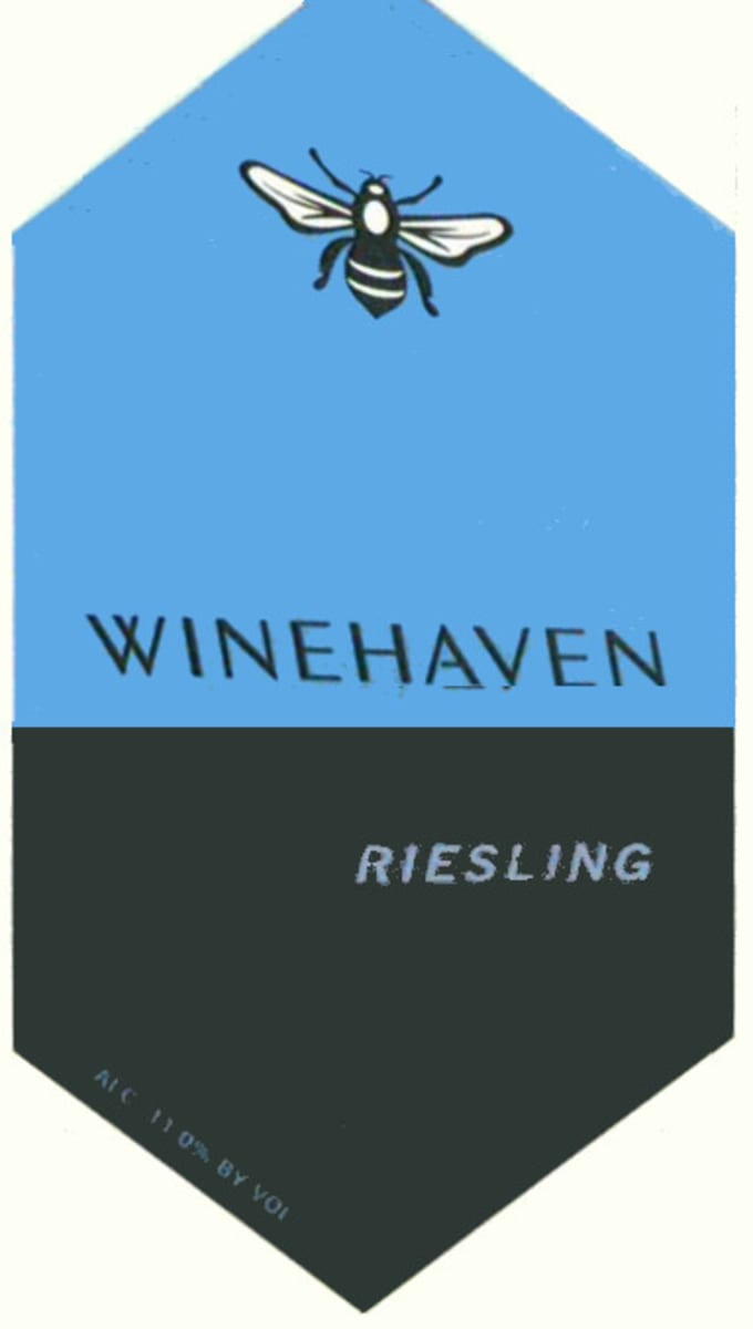 WineHaven Winery and Vineyard Riesling 2007 Front Label